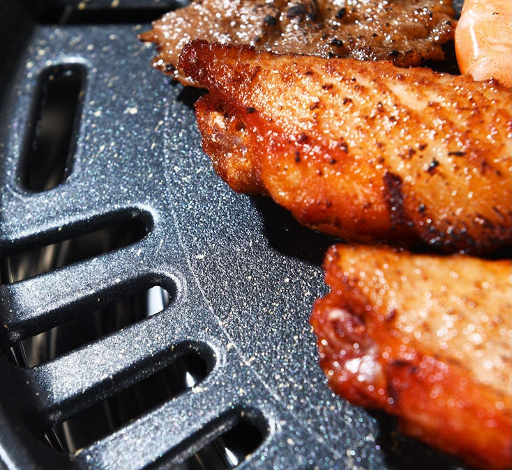 Korean Stainless Steel Charcoal Barbecue Grill for Home and Commercial Use