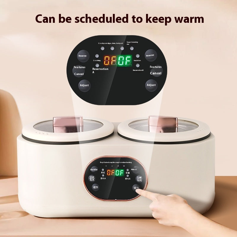 Automatic Double-Layer Multi-Function Rice Cooker