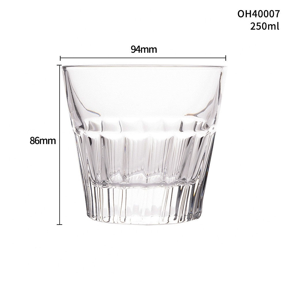 Thick Bottom Crystal Shot Glass for Spirits