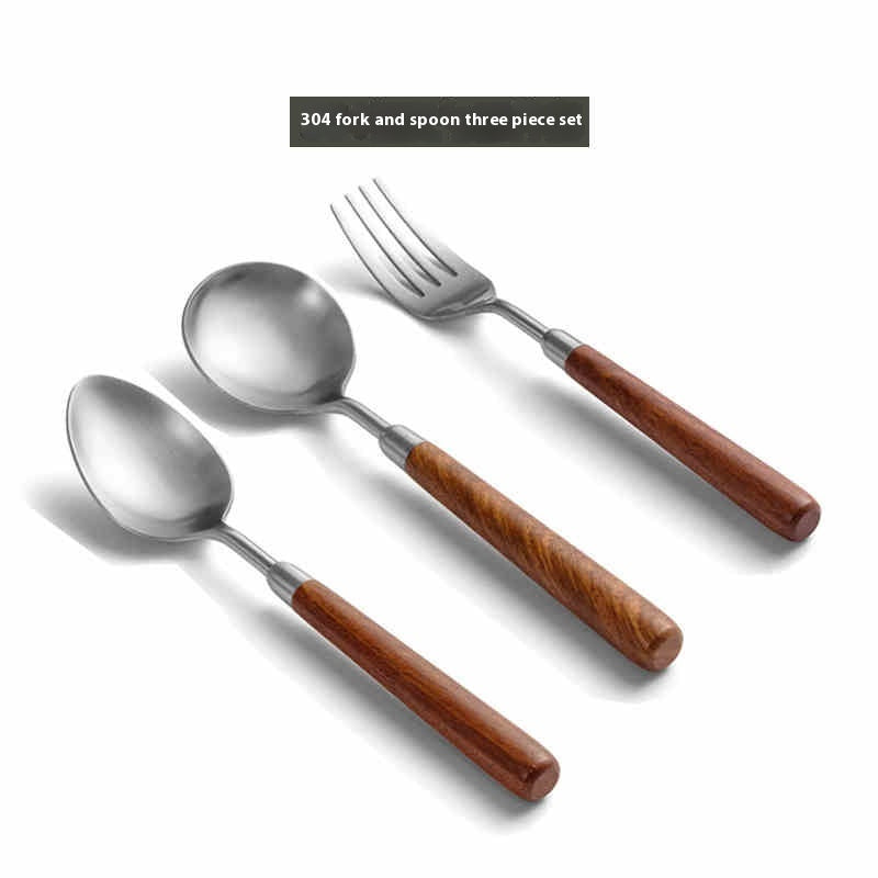 304 Stainless Steel Food Grade Western Food Household Tableware Suit