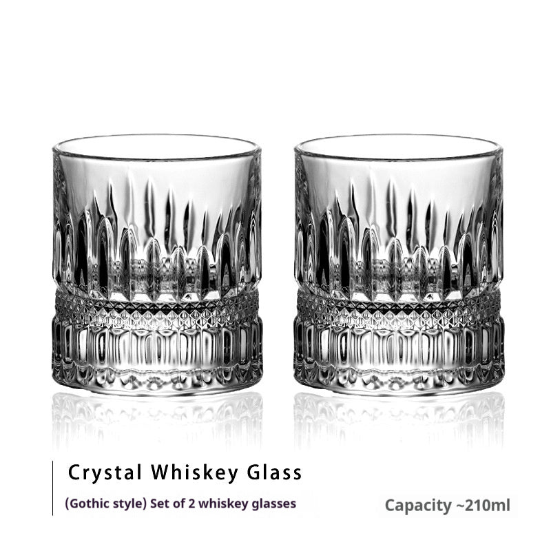 Premium Luxury Crystal Whiskey Glass Set