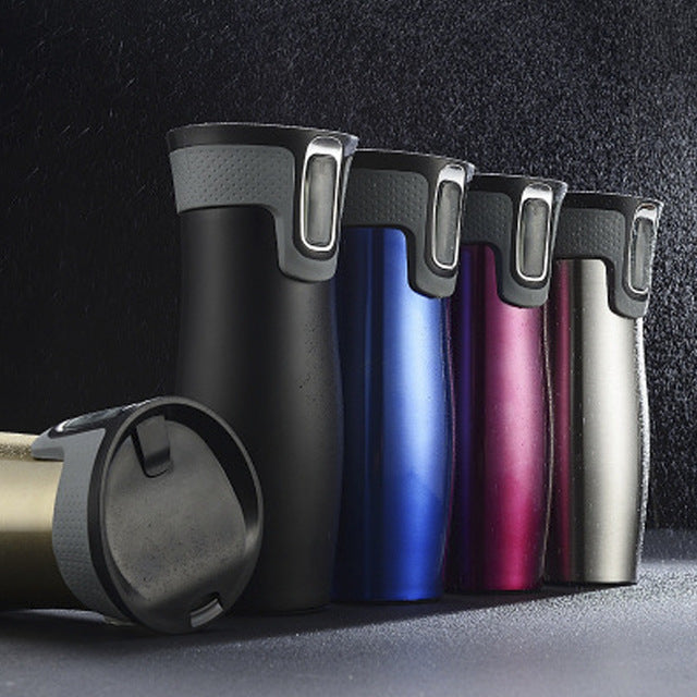 Vacuum Insulated Stainless Steel Travel Mug and Flask