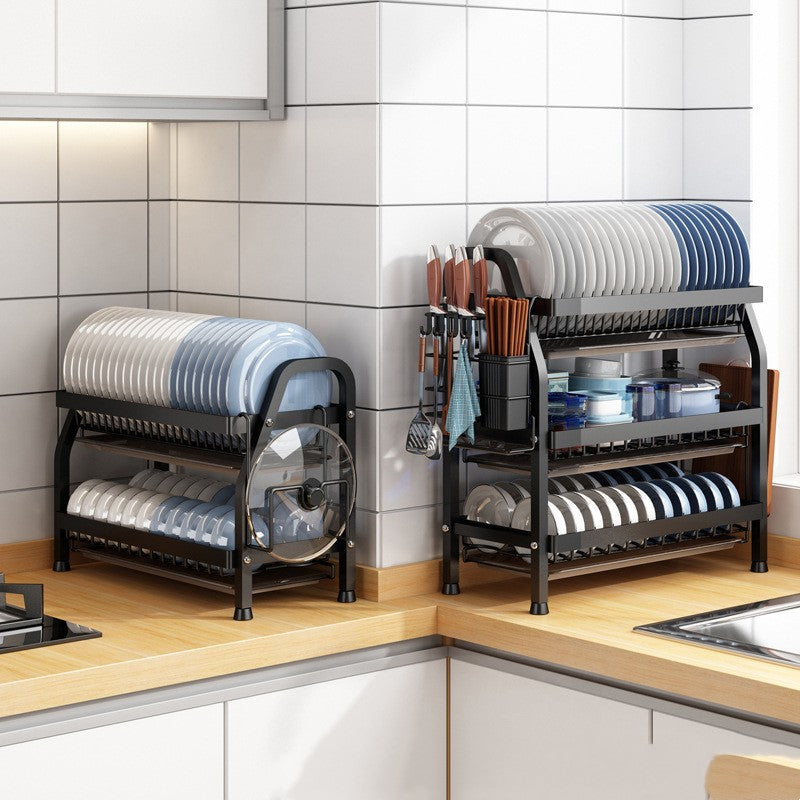 Stainless Steel Kitchen Storage Rack Multifunctional