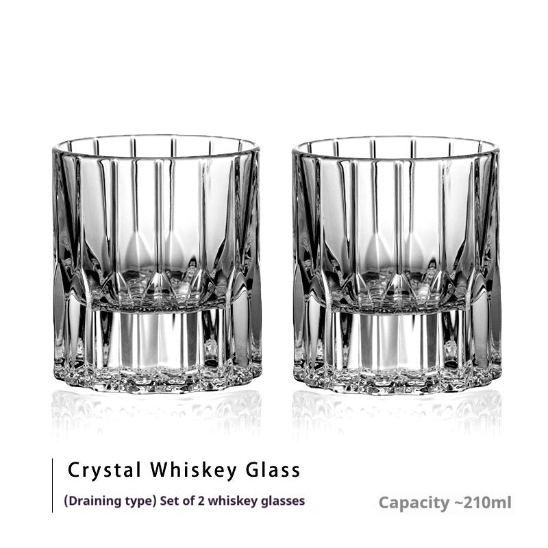 Premium Luxury Crystal Whiskey Glass Set