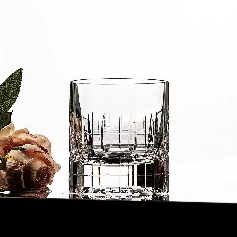 Edo Kiriko Handcrafted Crystal Whiskey Glass Cup