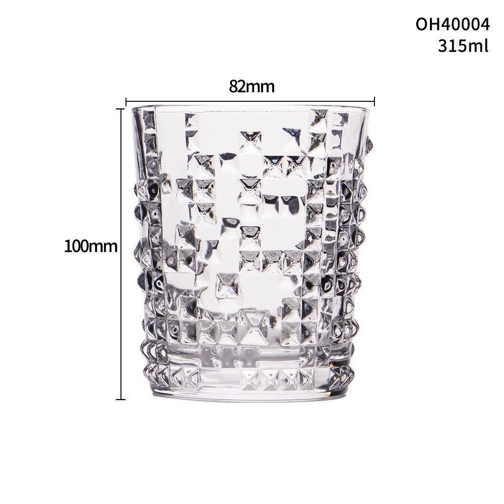 Thick Bottom Crystal Shot Glass for Spirits
