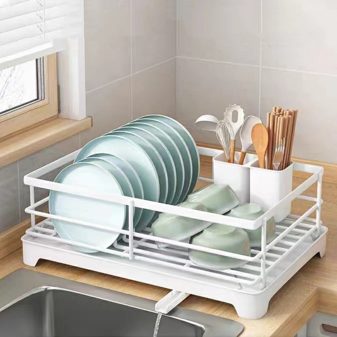 Multi-Functional Kitchen Sink Dish Drying and Storage Rack