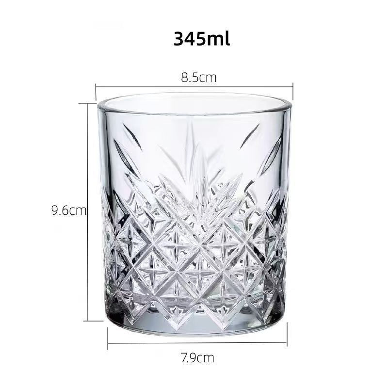 Edo Kiriko Handcrafted Crystal Whiskey Glass Cup