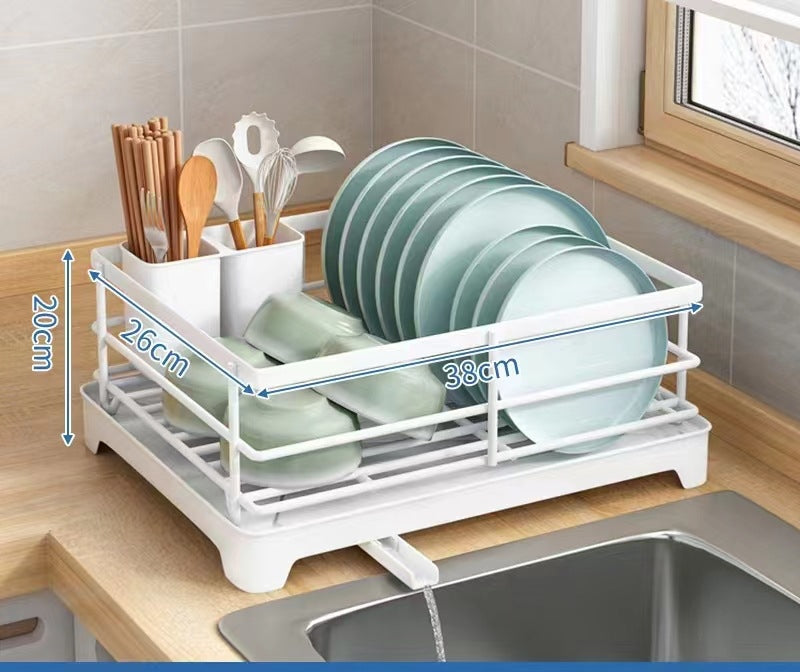 Multi-Functional Kitchen Sink Dish Drying and Storage Rack