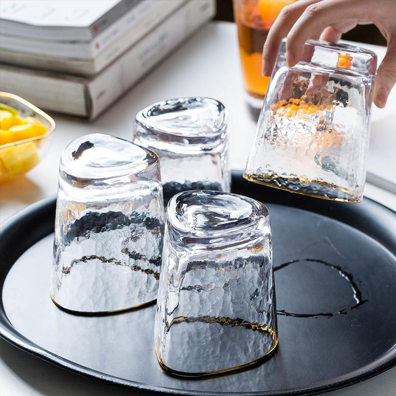 Crystal Whiskey Glass Set for Home Use