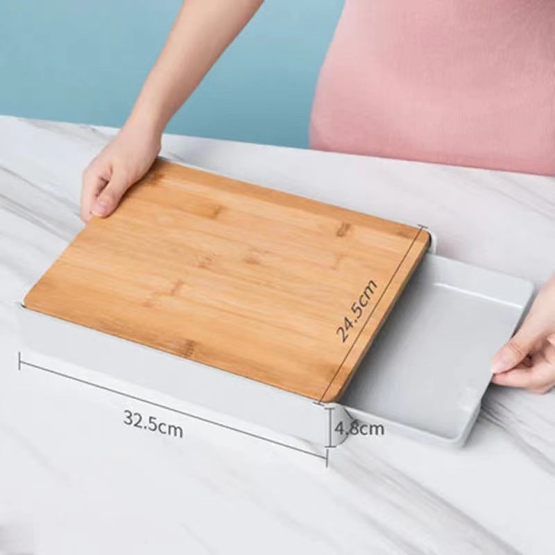 Large Bamboo Cutting Board for Kitchen Use