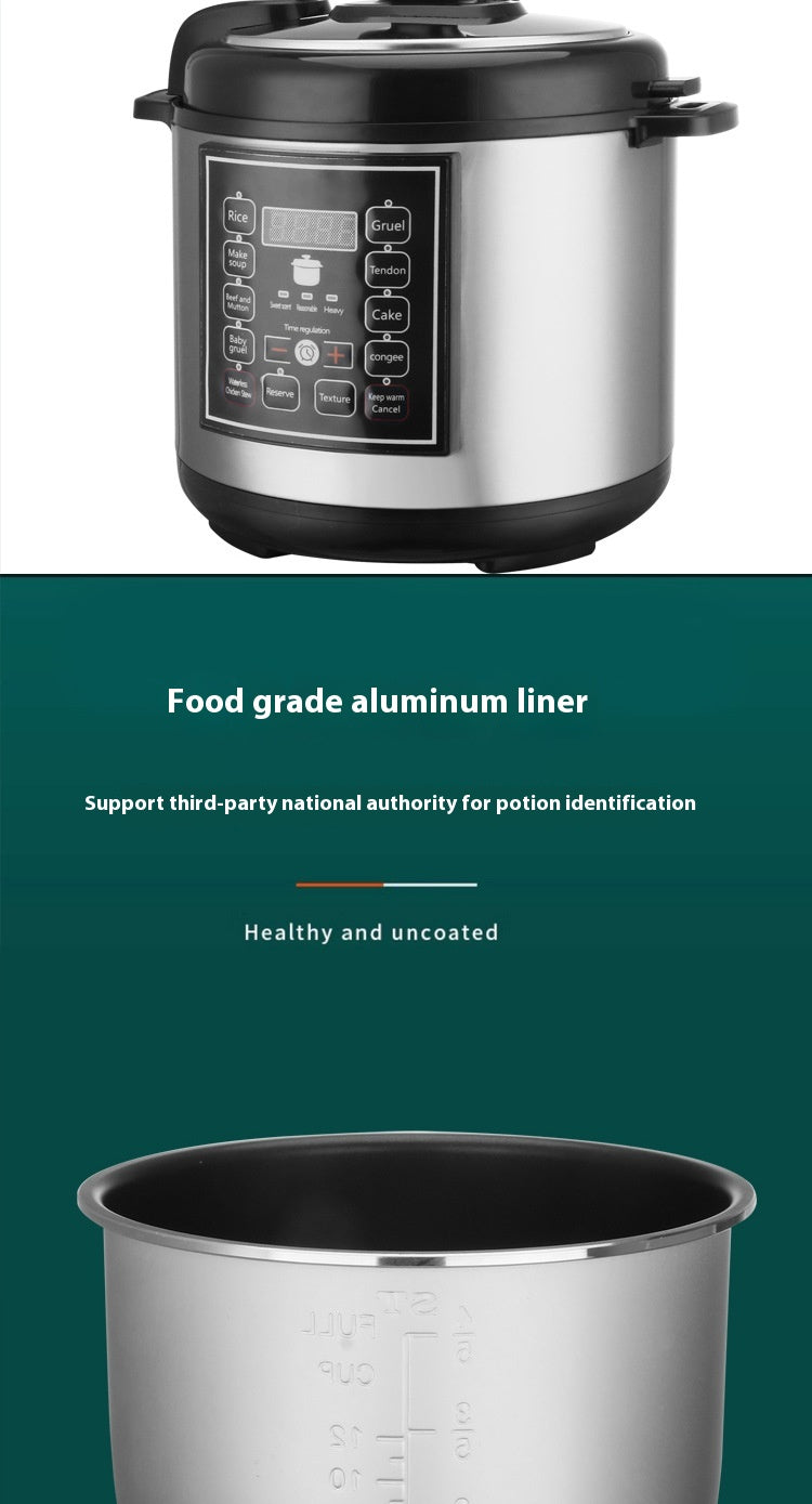 5L Intelligent Multi-Function Pressure Rice Cooker