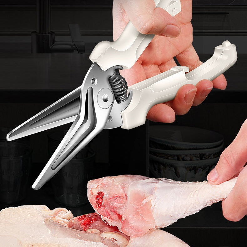 Creative Magnetic Kitchen Scissors with Suction Holder