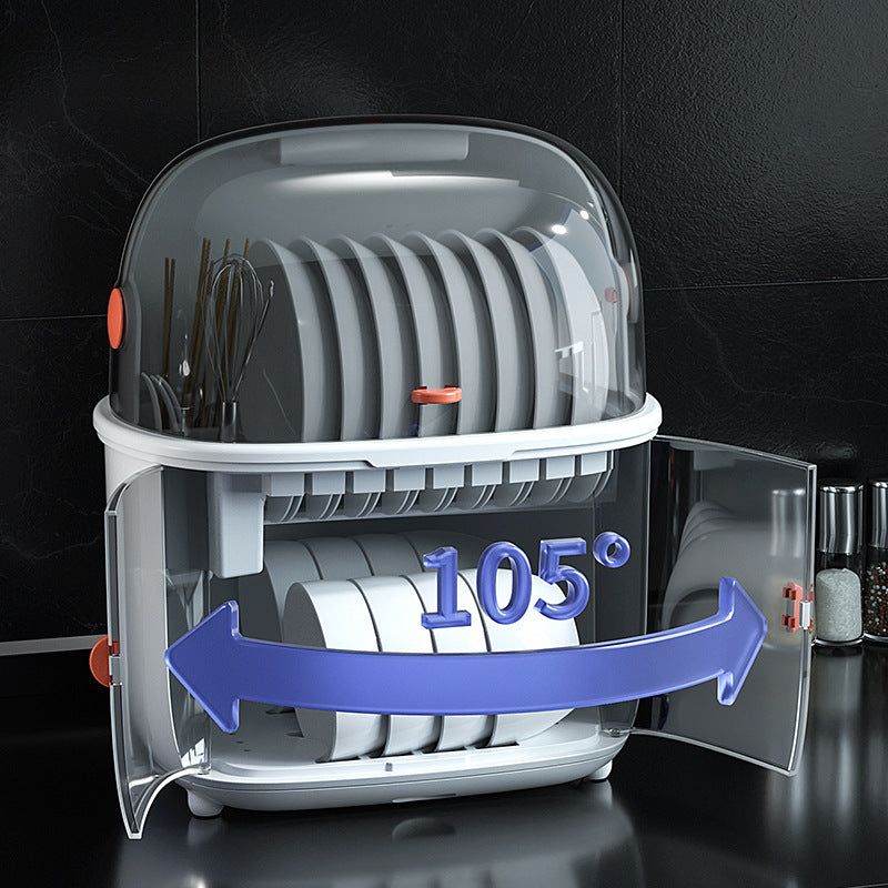 Household Kitchen Dish Storage and Disinfection Rack