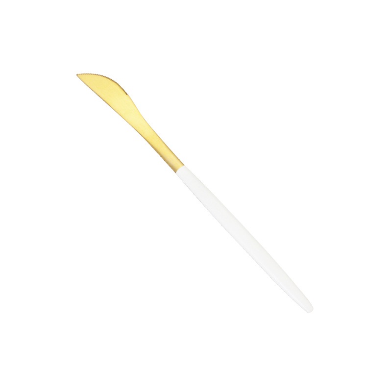 304 Stainless Steel Western Knife, Fork, and Spoon Set