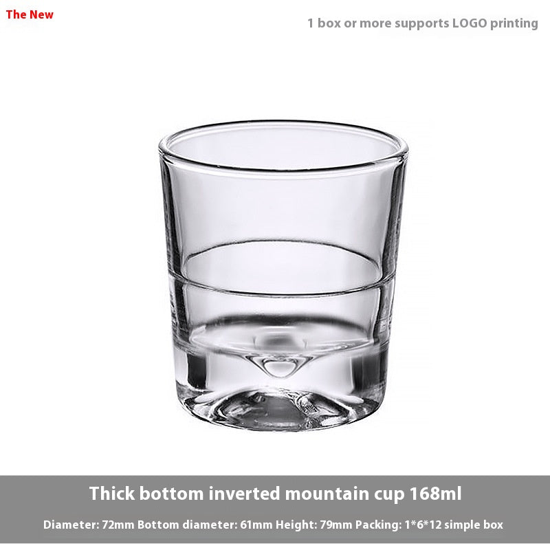 Thickened Crystal Whiskey and Beer Glass Gift Set